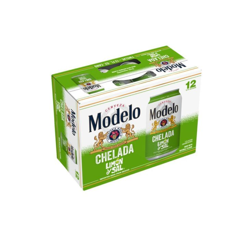 Modelo Chelada Limon y sal Can, 12 oz
