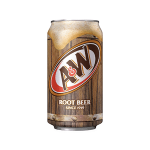 A&W Root Beer Can