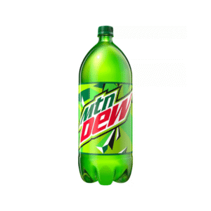 Mtn Dew plastic bottle
